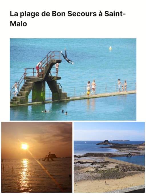 Maison 3,5Km De La Plage Et Proche Mont St Michel Saint-Broladre Dış mekan fotoğraf
